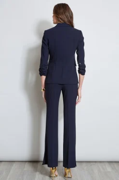 Elie Tahari Jackets & Blazers-3 Button Ruched Sleeve Blazer