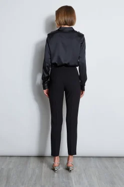 Elie Tahari Tops & Sweaters|Suiting-Chiffon Ruffle Silk Satin Shirt