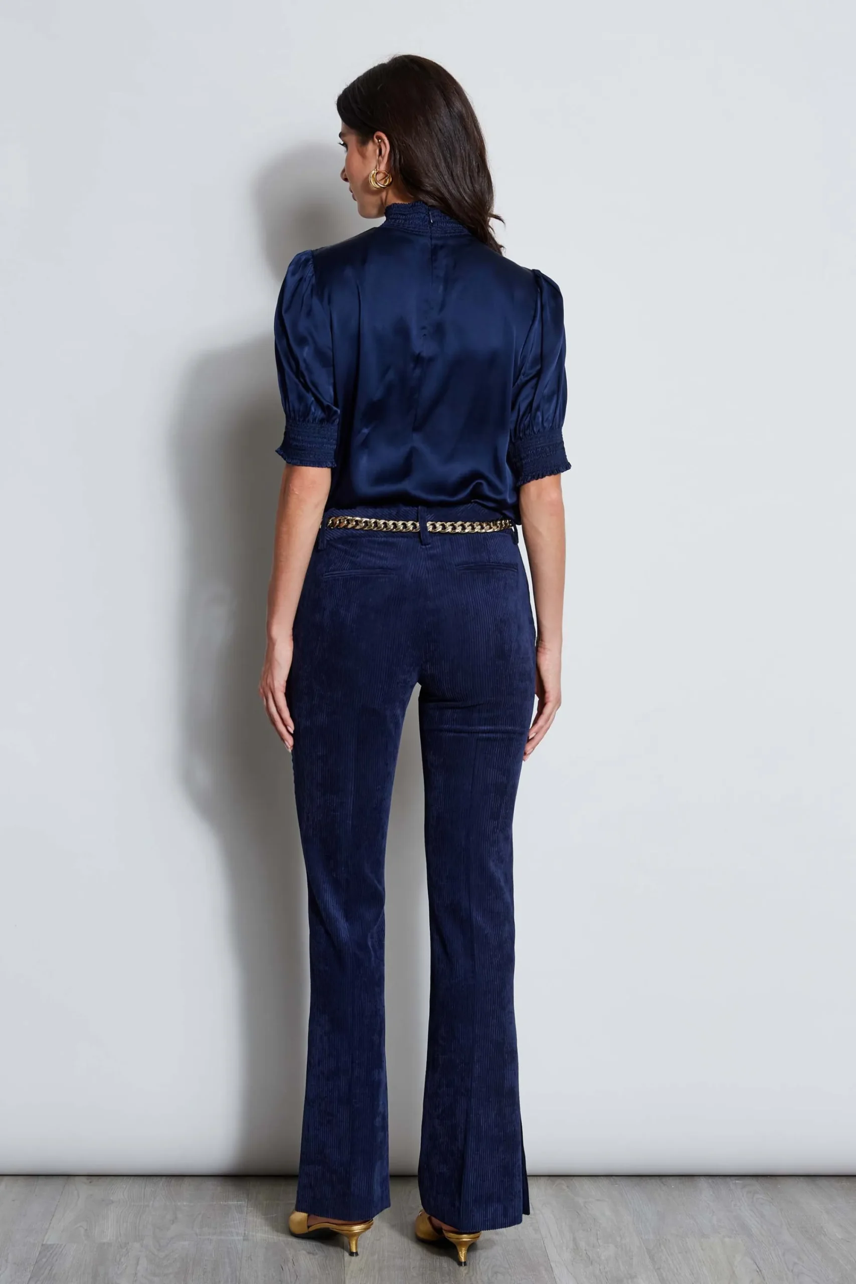Elie Tahari Bottoms|Suiting-Corduroy Fit & Flare Pant