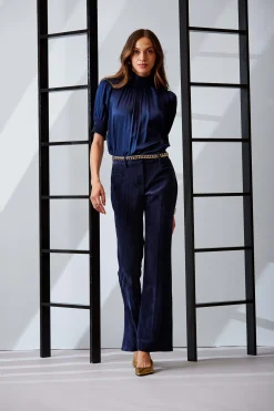 Elie Tahari Bottoms|Suiting-Corduroy Fit & Flare Pant