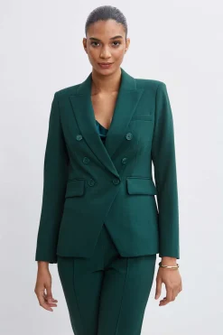 Elie Tahari Jackets & Blazers|Suiting-Double Breasted Blazer