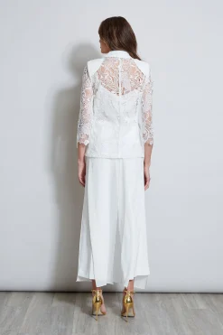 Elie Tahari Jackets & Blazers-Double Breasted Lace Blazer