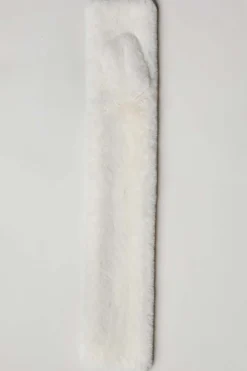 Elie Tahari Fragrance|Gloves-Faux Fur Pull Through Scarf