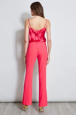 Elie Tahari Bottoms-Fit & Flare Slit Pant