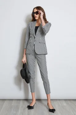 Elie Tahari Jackets & Blazers-Gingham Blazer