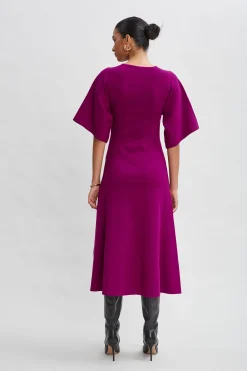 Elie Tahari Dresses & Jumpsuits|Short Sleeve Dresses-Kimono Sweater Dress