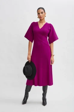 Elie Tahari Dresses & Jumpsuits|Short Sleeve Dresses-Kimono Sweater Dress