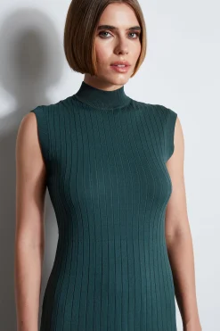 Elie Tahari Dresses & Jumpsuits|Sleeveless Dresses-Knit Midi Dress