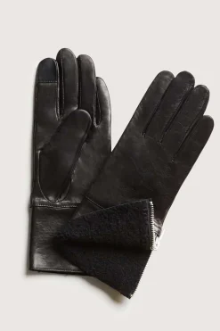 Elie Tahari Fragrance|Gloves-Leather Shearling Gloves