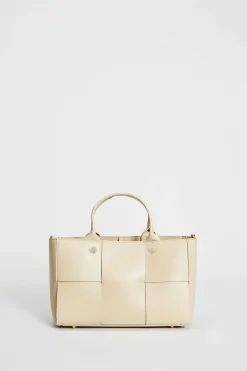Elie Tahari Suiting|Fragrance-Leather Weave Handbag