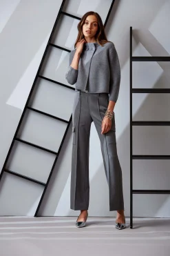 Elie Tahari Bottoms|Suiting-Metallic Cargo Pant