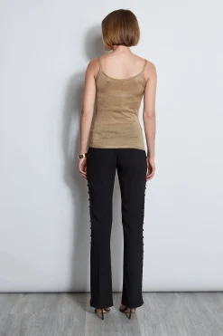 Elie Tahari Tops & Sweaters-Metallic Knit Cami