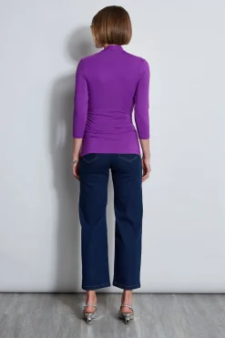 Elie Tahari Tops & Sweaters-Mock Wrap Knit