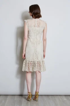 Elie Tahari Dresses & Jumpsuits|Sleeveless Dresses-Mosaic Lace Dress
