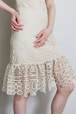 Elie Tahari Dresses & Jumpsuits|Sleeveless Dresses-Mosaic Lace Dress