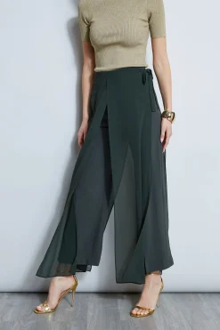 Elie Tahari Bottoms-Overlay Pant