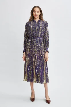 Elie Tahari Dresses & Jumpsuits-Paisley Midi Dress