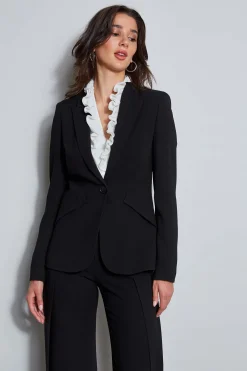 Elie Tahari Jackets & Blazers|Suiting-Panel Single Button Blazer
