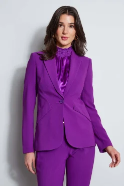 Elie Tahari Jackets & Blazers|Suiting-Panel Single Button Blazer
