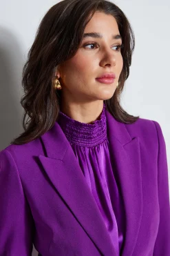 Elie Tahari Jackets & Blazers|Suiting-Panel Single Button Blazer