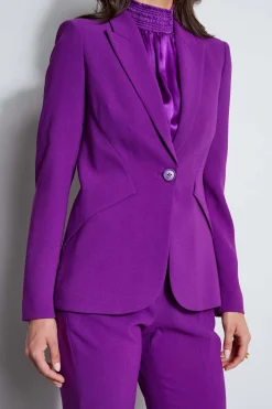 Elie Tahari Jackets & Blazers|Suiting-Panel Single Button Blazer