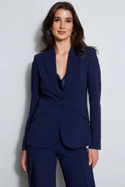 Elie Tahari Jackets & Blazers|Suiting-Panel Single Button Blazer
