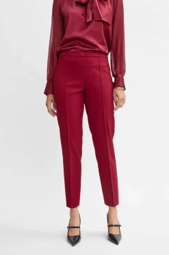 Elie Tahari Bottoms|Suiting-Pintuck Slim Pant