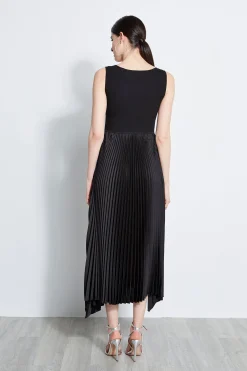 Elie Tahari Dresses & Jumpsuits|Sleeveless Dresses-Pleated Midi Dress
