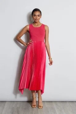 Elie Tahari Dresses & Jumpsuits|Midi Dresses-Pleated Midi Dress