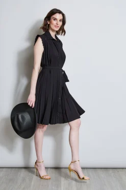 Elie Tahari Dresses & Jumpsuits-Pleated Scallop Dress