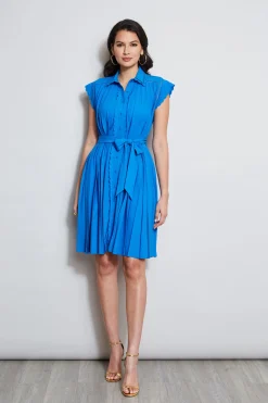 Elie Tahari Dresses & Jumpsuits-Pleated Scallop Dress