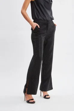 Elie Tahari Bottoms|Suiting-Rhinestone Embellished Pants