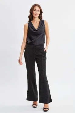Elie Tahari Bottoms|Suiting-Rhinestone Embellished Pants