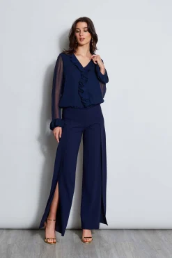 Elie Tahari Tops & Sweaters|Suiting-Ruffle Silk Shirt