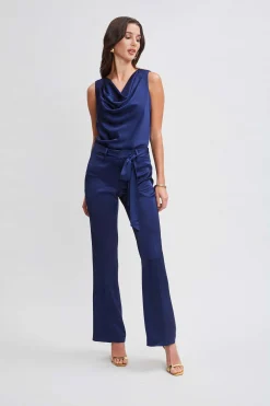 Elie Tahari Tops & Sweaters-Satin Cowl Top