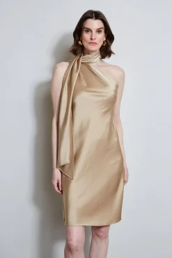 Elie Tahari Dresses & Jumpsuits|Short Dresses-Satin Scarf Dress