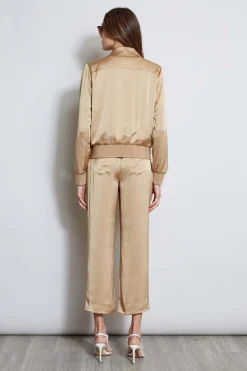 Elie Tahari Jackets & Blazers-Satin Utility Pocket Jacket