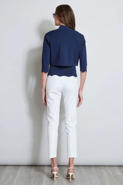 Elie Tahari Tops & Sweaters-Scallop Cardigan