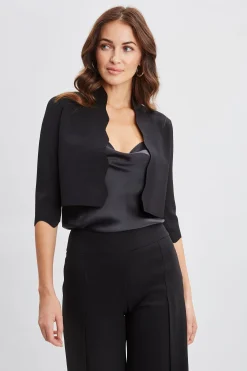 Elie Tahari Tops & Sweaters-Scallop Cardigan