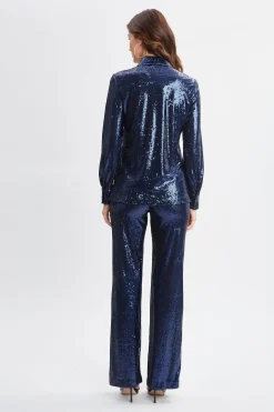 Elie Tahari Tops & Sweaters-Sequin Button Down Shirt
