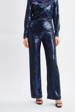 Elie Tahari Bottoms-Sequin Pant