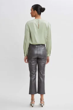 Elie Tahari Tops & Sweaters-Silk Keyhole Shirt