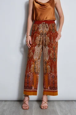 Elie Tahari Bottoms-Silk Raj Print Pant