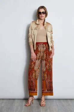 Elie Tahari Bottoms-Silk Raj Print Pant