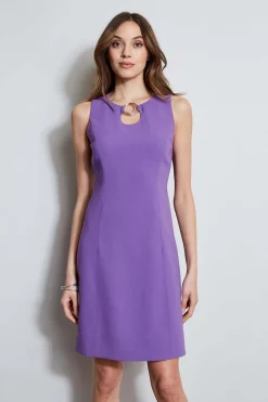 Elie Tahari Dresses & Jumpsuits|Sleeveless Dresses-Sleeveless Keyhole Ring Dress