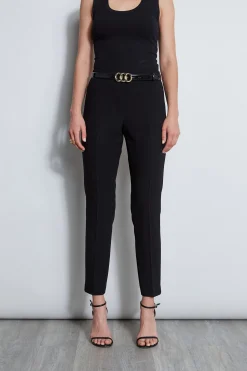 Elie Tahari Bottoms|Suiting-Slim Fit Crepe Pant