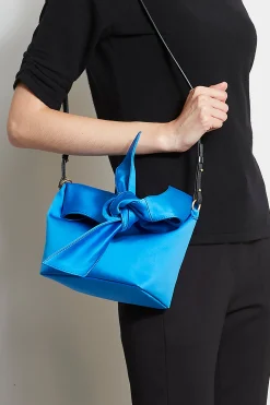 Elie Tahari Fragrance|Gloves-Small Satin Knot Handbag