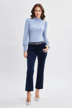 Elie Tahari Tops & Sweaters-Smocked Turtleneck Knit