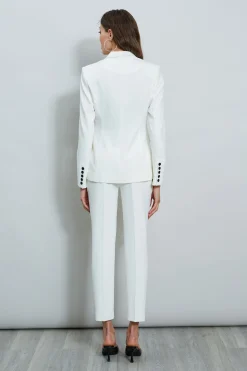 Elie Tahari Jackets & Blazers-Stitch Double Breasted Blazer