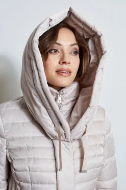 Elie Tahari Coats-Tahari Double Layer Long Puffer Coat